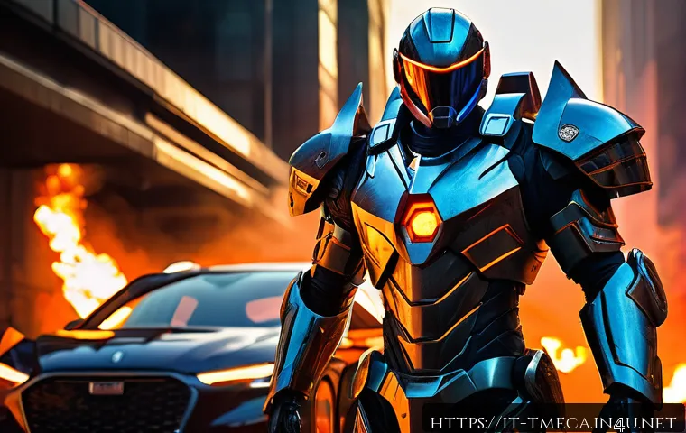 터닝메카드 에피소드 별 숨겨진 의미 - A vibrant battle scene featuring a heroic young protagonist clad in futuristic armor with intricate ...